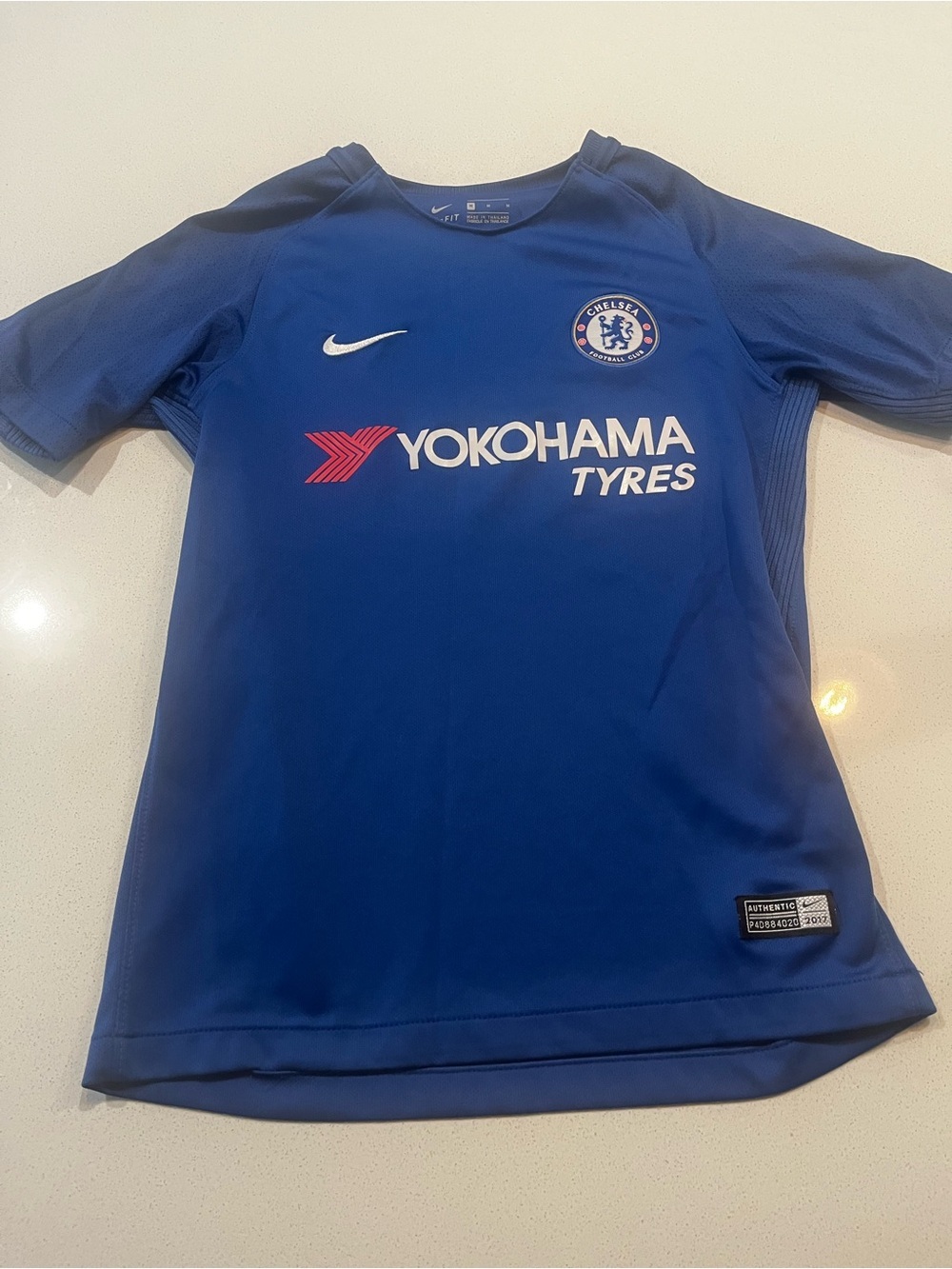 Nike Chelsea FC 2017-18 Home Soccer Jersey – Youth Medium